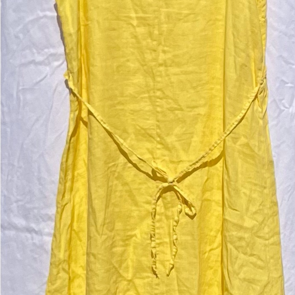 Yellow Ruffle Dress - Picture 2 of 2